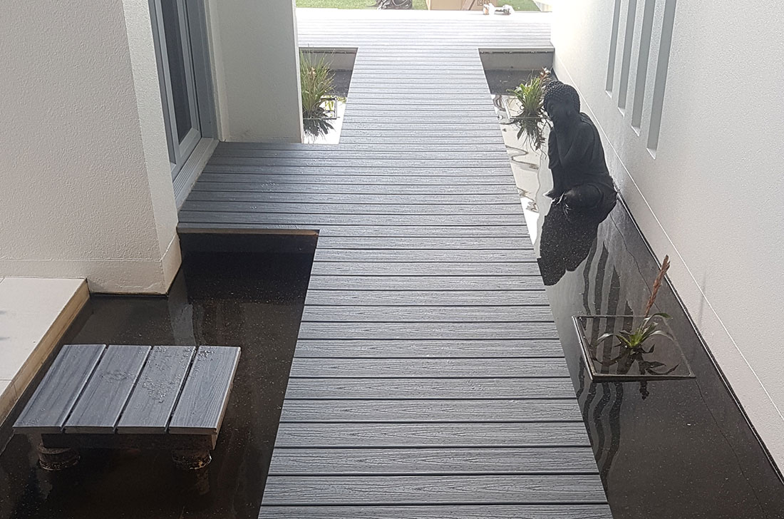 Kawana Sunshine Coast Builder Custom Decking Over Pond